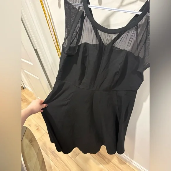 TORRID BLACK MESH DETAIL DRESS - Picture 5 of 9